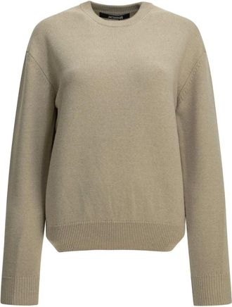 Jacquemus Maglione Moulin - - Knitwear - Donna - Beige - 2XS