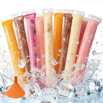 OEM 150 Bolsitas Para Helado, Yogur Y Zumo - Ideales Para Hacer Helado Casero (28 X 5 Cm)