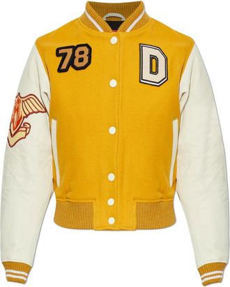 Diesel Jassen, Dames, Geel, 2Xs, Wol, L-Real Bomberjack