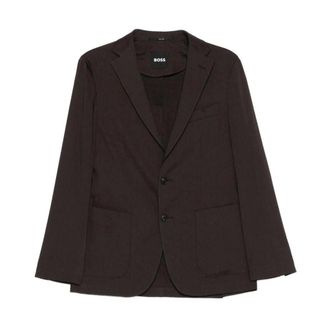 HUGO BOSS Hombre, Chaquetas, Marr&oacute;n, Talla: M