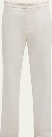 Giorgio Armani Mens Gabardine Diagonal Weave Trousers