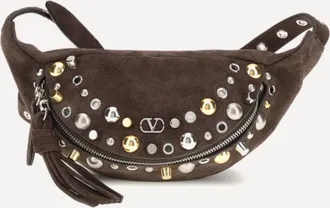 Valentino Garavani Nellc&ocirc;te suede Fanny Pack Male UNI