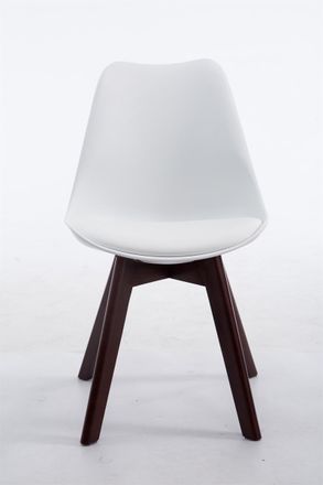 Clp Silla De Comedor Borneo V2 Blanco Nogal