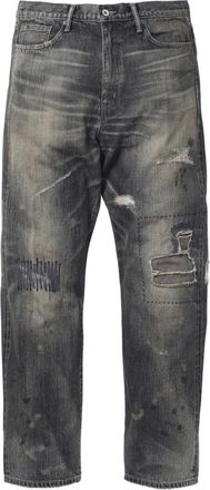Neighborhood Jeans con effetto vissuto - Nero