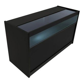 MonsterShop LED Retail Shop Counter B1500 - Black