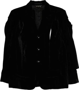 Comme Des Gar&ccedil;ons Blazer con dettaglio cut-out - Nero