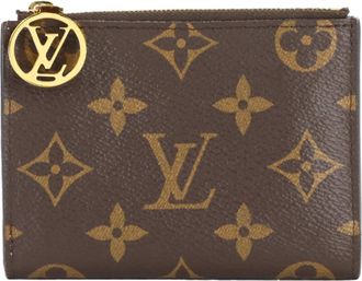 Louis Vuitton Blue Monogram Monogram Wallet (Bi-Fold) (Pre-Owned)