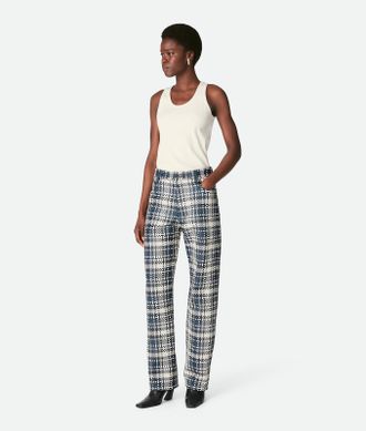 Bottega Veneta Mini Intreccio Leather Pants - Bottega Veneta