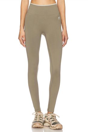P.E Nation Womens Restore Seamless Legging In Khaki