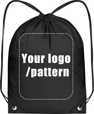 Generic Personalised Drawstring Bag, Custom Drawstring Backpack, Personalised Sports Bag with Photo/Logo/Text, Gym Rucksack for Kids and Adults, Customisable 