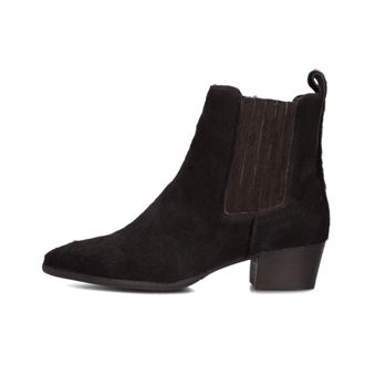 Lina Locchi Schoenen, Dames, Bruin, 37 EU, Wol, Stijlvolle Enkellaarsjes AV 230