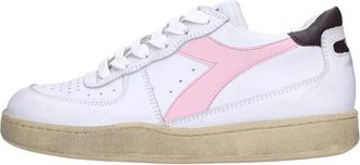 Diadora Heritage Sneakers - Dames - Sneakers - Wit - 38 EU - Leer - Schoenen