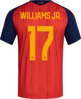 adidas Nicholas Williams Arthuer Spain 26 Home Jersey Asia Sizing Vivid Red KW7714