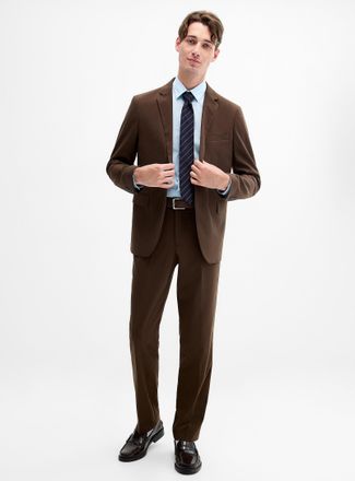 Lindbergh Mens REPREVE stretch suit Relaxed fit