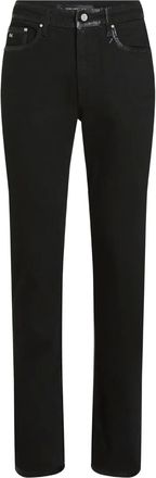 Karl Lagerfeld Jeans con dettagli cerati - Nero