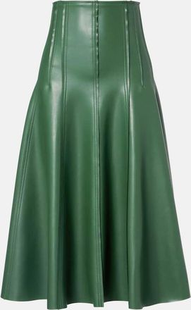 Norma Kamali Grace midi skirt