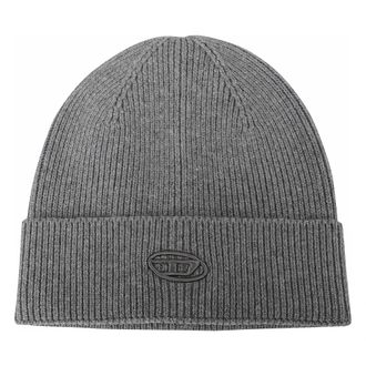 Diesel K-Coder-Fully B - Dames - Hoeden - Grijs - ONE Size - Katoen - Accessoires