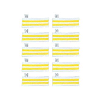 OEM 10 Pa&ntilde;os De Microfibra Para Mopa De Vapor Para Aspiradoras De Mano Easyfix Sc2, Sc3, Sc4 Y Sc5