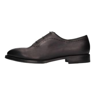 BARRETT Platte schoen - Heren - Nette schoenen - Blauw - 44 EU - Leer - Schoenen