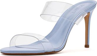 Schutz Ariella Womens Sandals Lavender : 7.5 M, Leather