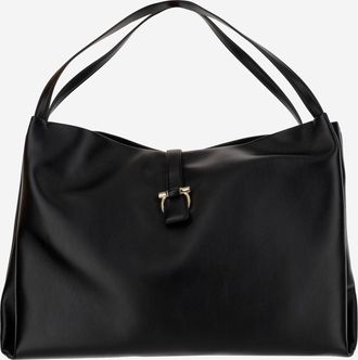 Ferragamo Leather Shoulder Bag