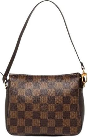 Louis Vuitton Pre-owned Shoulder Bags, female, Brown, Size: ONE SIZE Pre-owned Trousse Pochette