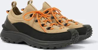 Moncler Trailgrip Lite3 suede-trimmed sneakers