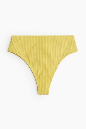 H&M Bikinihose Brazilian - Gelb