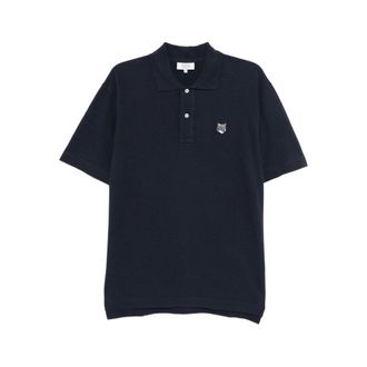 Maison Kitsun&eacute; Embroidered Logo Polo Shirt