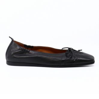 I.N.K. Shoes Bow Stitch Flat In Black