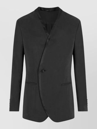 Giorgio Armani silk tuxedo jacket