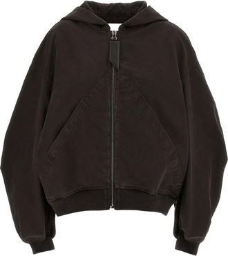 The Attico Bomber in cotone - Marrone