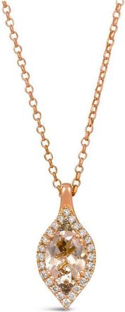 Le Vian Ladies Modern Romance Pendant Necklace set in 14K Strawberry Gold TSTM 73