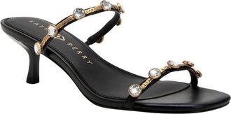 Katy Perry Womens The Ladie Gemstone Sandal In Black