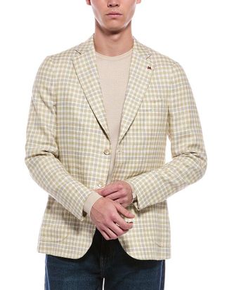 Isaia Linen, Wool, & Silk-Blend Jacket