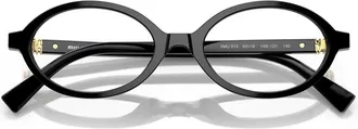Miu Miu Glasses, unisex, Black, Size: 50 MM Optical Frame