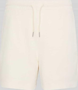 Calvin Klein Jeans Sweatshorts mit Tunnelzug in Offwhite, Gr&ouml;&szlig;e XXL