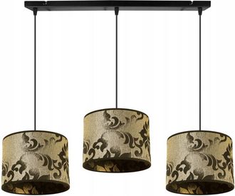 OEM L&aacute;mpara Colgante, L&aacute;mpara De Techo, Pantalla, Patr&oacute;n Dorado