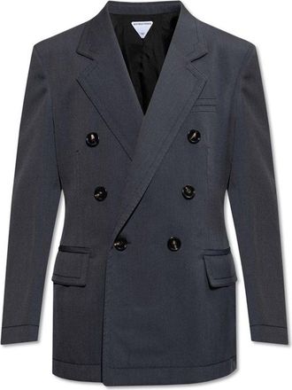 Bottega Veneta Wolle Twill Blazer