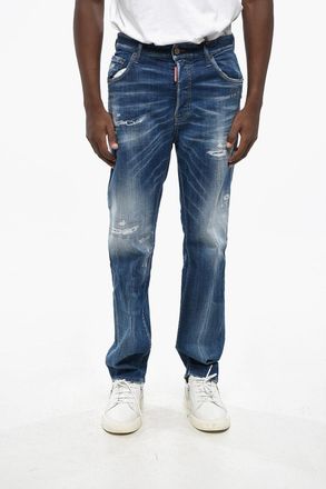 Dsquared2 Stretch Denim Jeans 642 Vintage Effect 19cm Dsquared2
