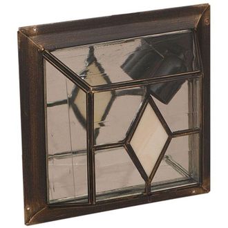 Fabrilamp Fabrilamp - Plafon Peque&ntilde;o Califa 1xe27 Oro Viejo/beis 10x25x25 Cm