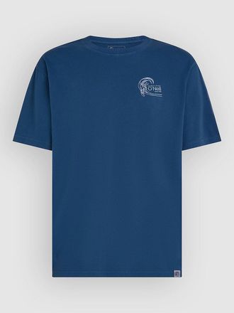 O'Neill ORiginals Retro Back Print T-Shirt blau