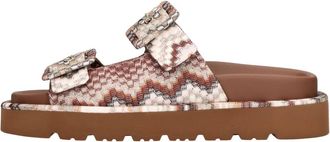 Missoni Clea Mules - Dames - Sandalen - Veelkleurig - 39 EU - Leer - Schoenen