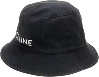 Celine Black Bucket hat Size M