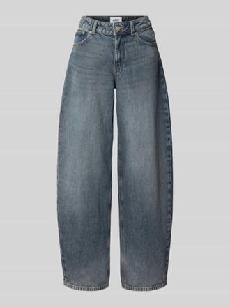 Jack & Jones Wide Leg Jeans aus Bio-Baumwoll-Mix Modell FUJI in Jeansblau, Gr&ouml;&szlig;e 28/30