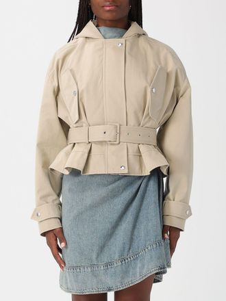 Alexander McQueen Giacca con cappuccio Cropped McQueen