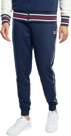 Fila Fila Mens Patrick Contrast Piping Track Joggers, Navy/Gardenia, Navy/Gardenia, XL