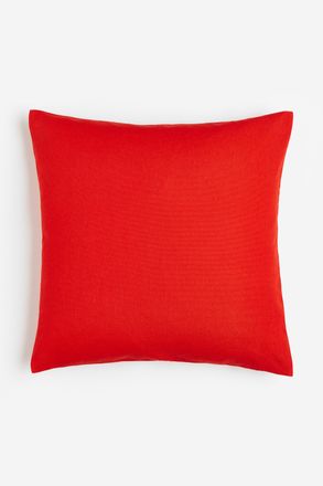 H&M Kissenh&uuml;lle aus Baumwollcanvas - Knallrot
