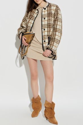 Isabel Marant Ullana Jacket, Womens, Brown