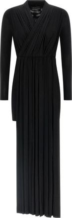 Balenciaga Dames, Jurken, Zwart, Maat: XS Poliester